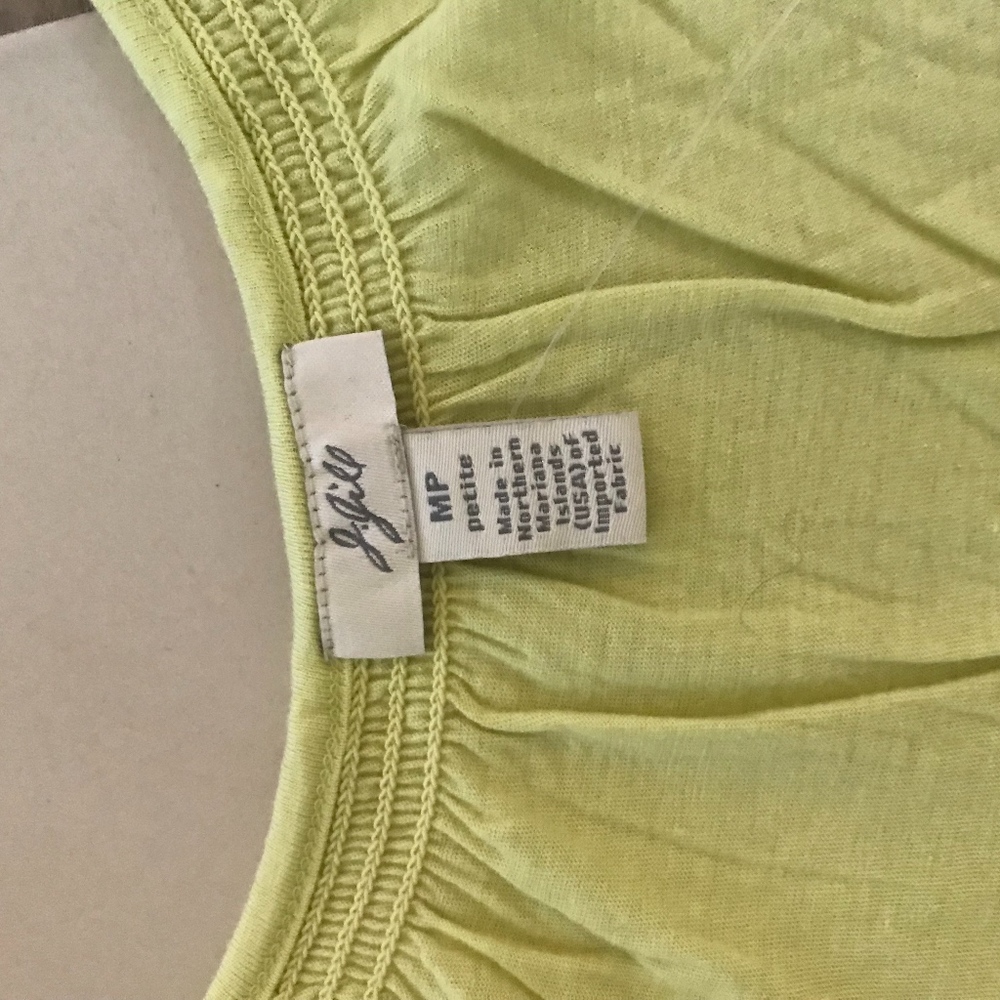 NWOT J. Jill very soft knit 3/4 sleeve blouse